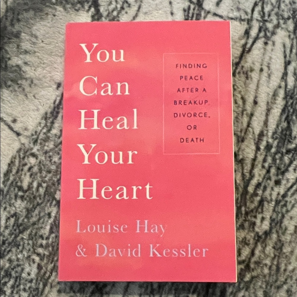 📚3/$20 “You can heal your heart” book by Louise Hay